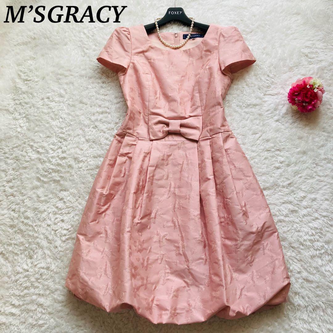 【美品】M'S GRACY 宝塚 天彩峰里さん着用 ワンピース カメリア