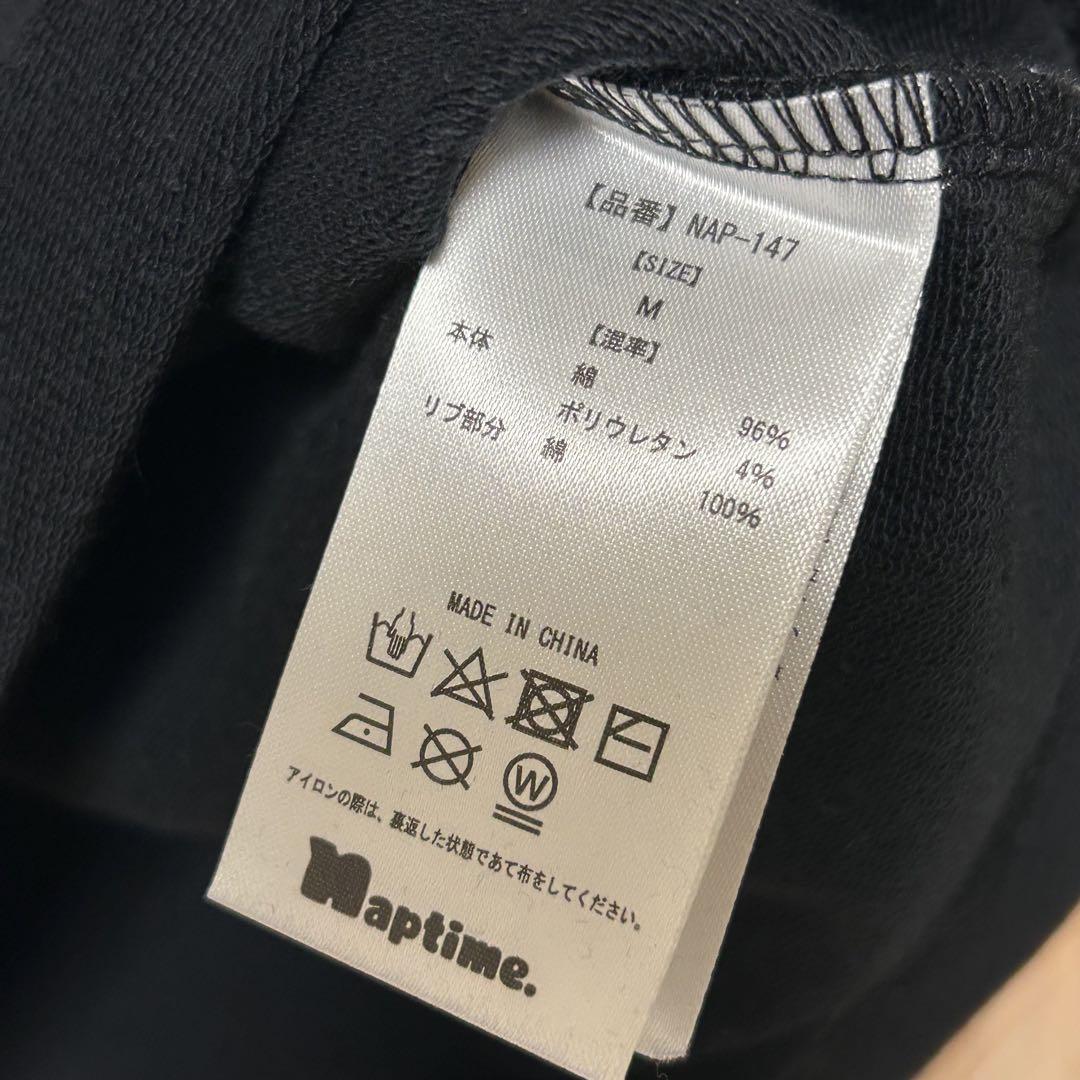 Naptime　プリントBIGTシャツ　BLACK　Mサイズ Naptime BIG プリント Tシャツ BLACK Naptime ナップタイム BIG