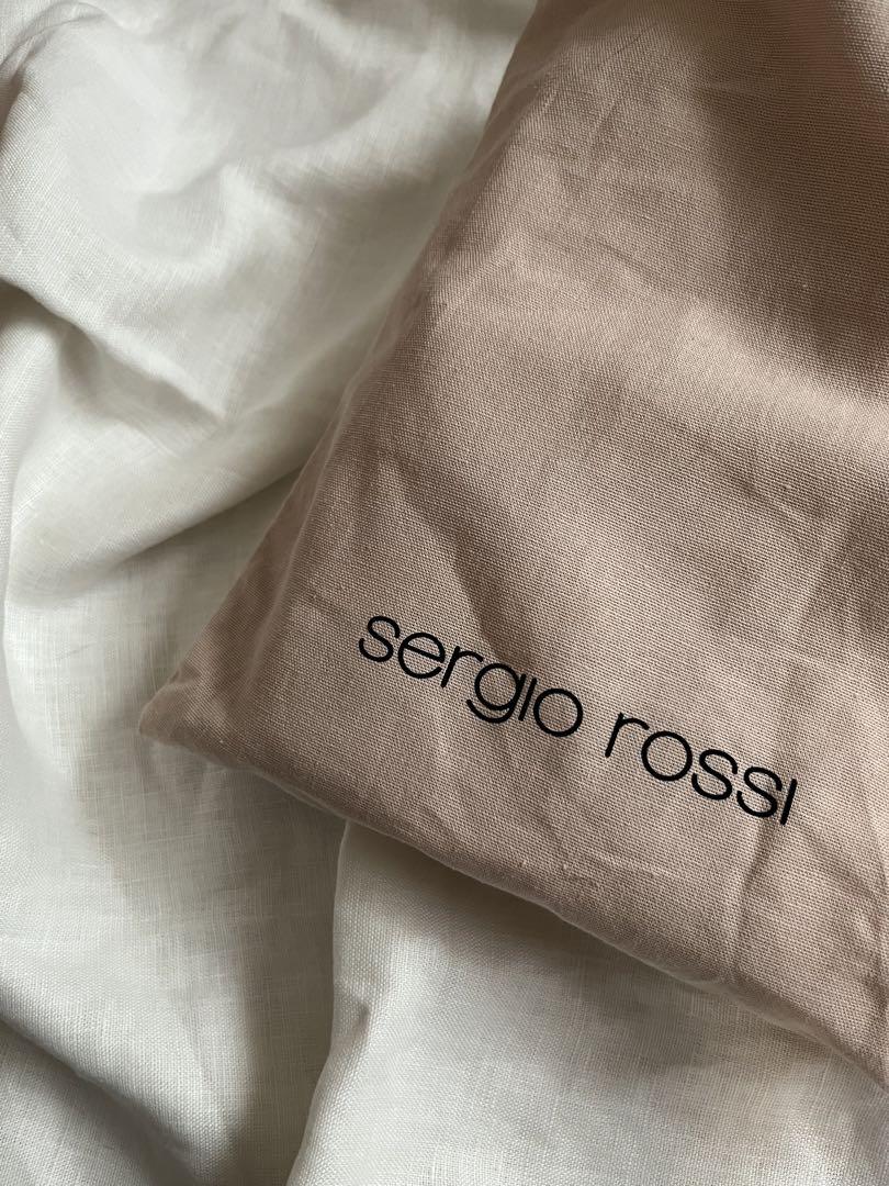 【ほぼ未使用】Sergio Rossi バレエシューズ メリージェーン