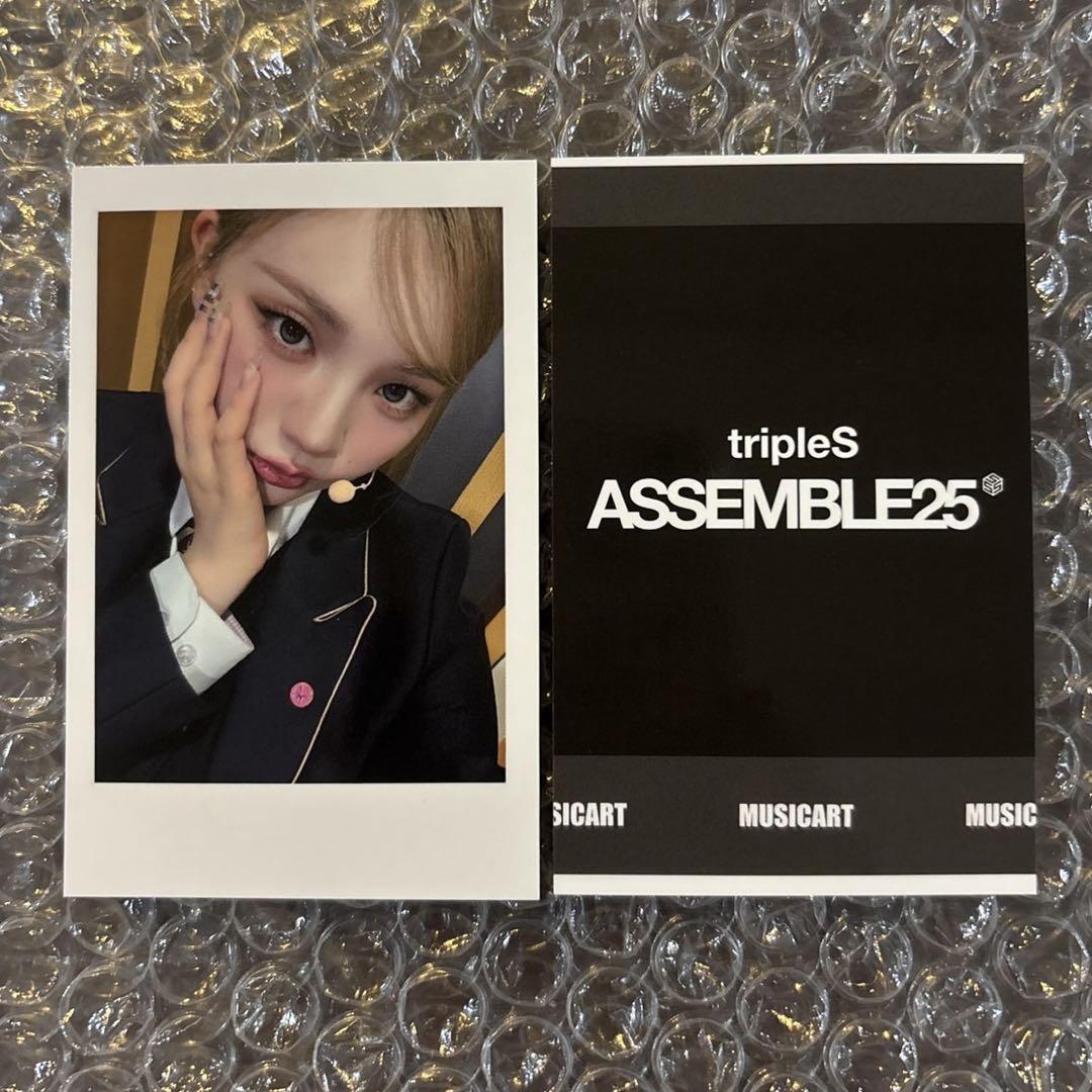 tripleS ASSEMBLE25 303a object トレカ ヨンジ tripleS トエス ヨンジ MUSICART トレカ - メルカリ