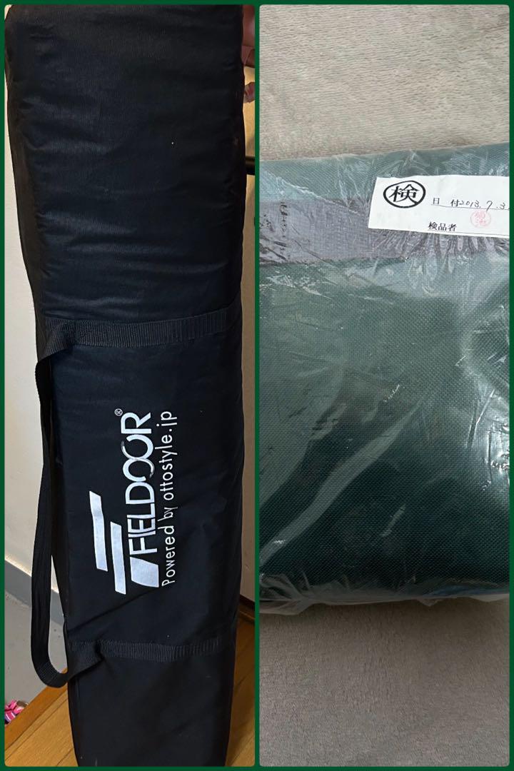 ワンタッチ　タープテント 3m×3m FIELDOOR