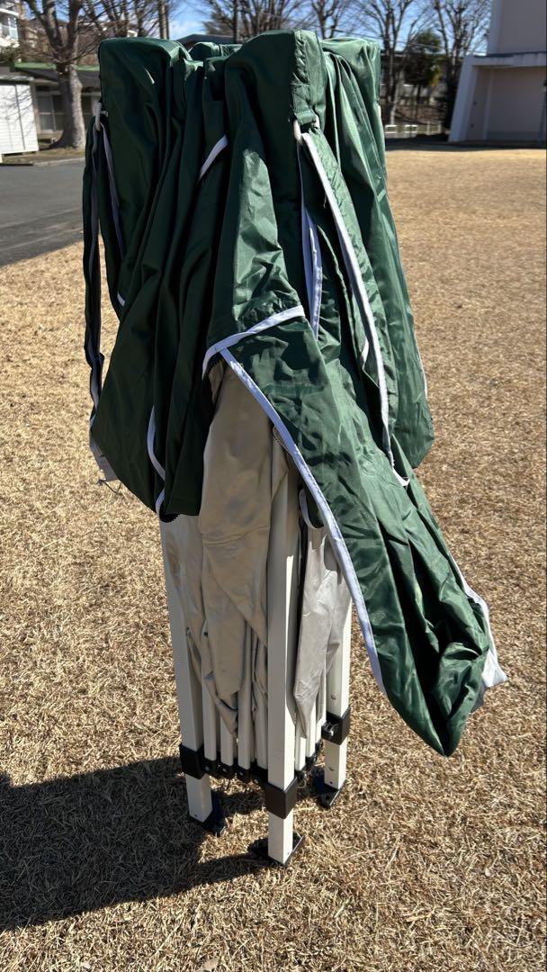 ワンタッチ　タープテント 3m×3m FIELDOOR