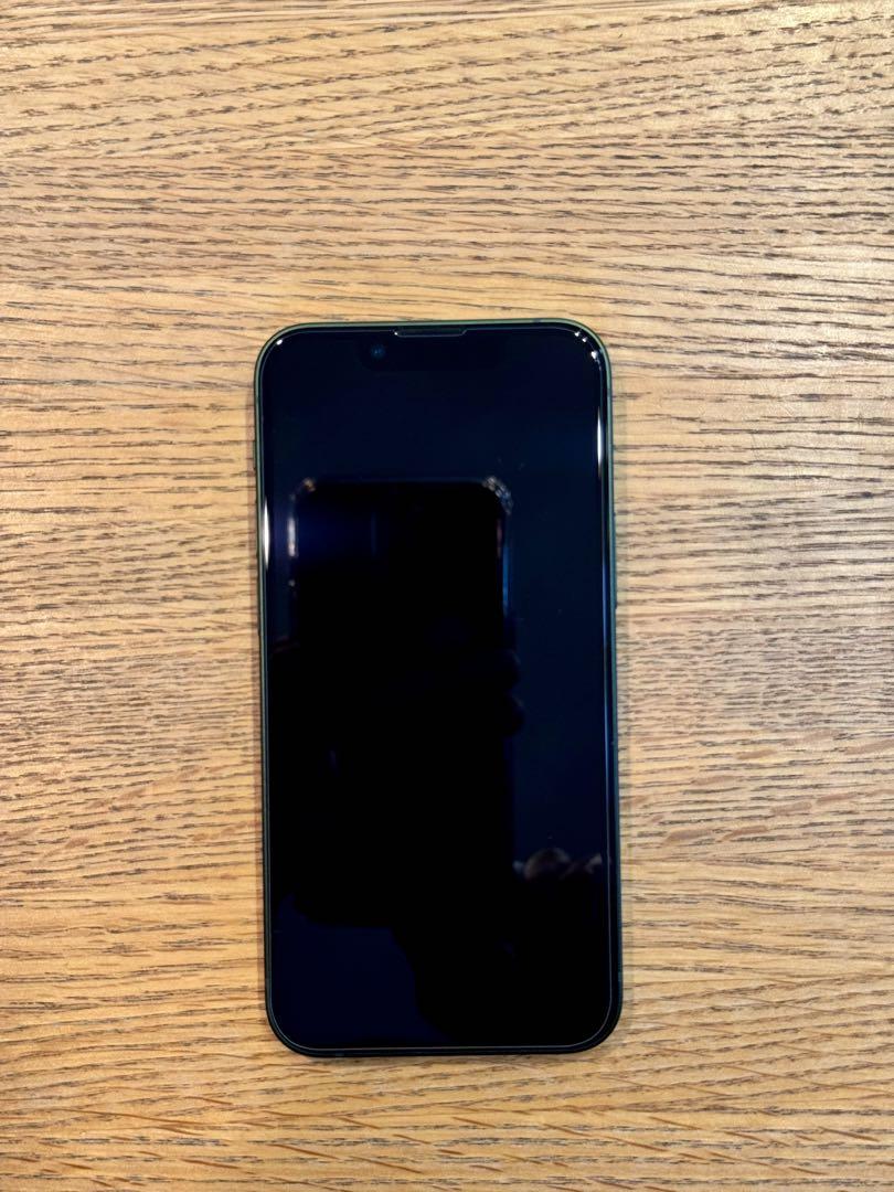 【美品、おまけ付】iPhone 13mini 128GBグリーン