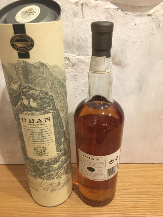 オーバン　14年ウイスキー　値下げしました