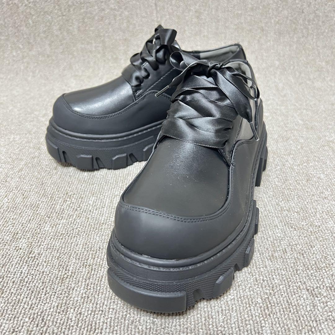 新品・未使用品✨JEANASIS ジーナシス レースアップ リボンスニーカー M