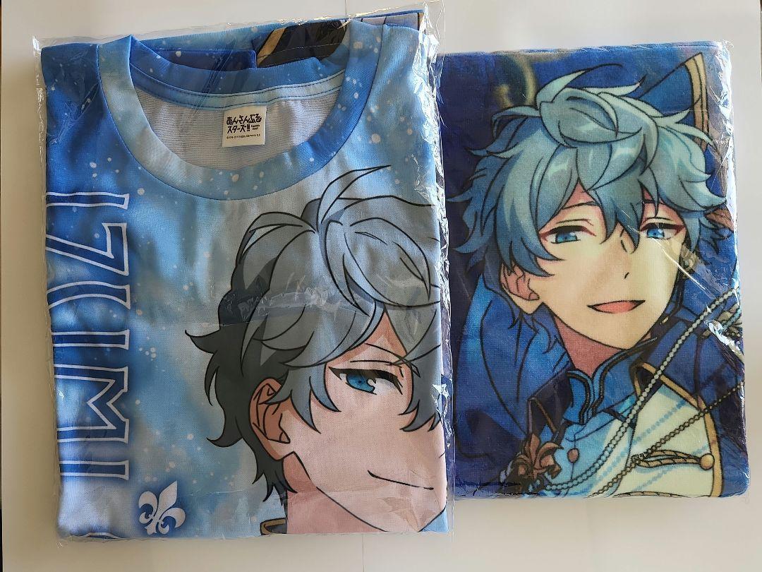 あんスタ 瀬名泉 フルグラTシャツ ビジュアルバスタオル Tシャツ