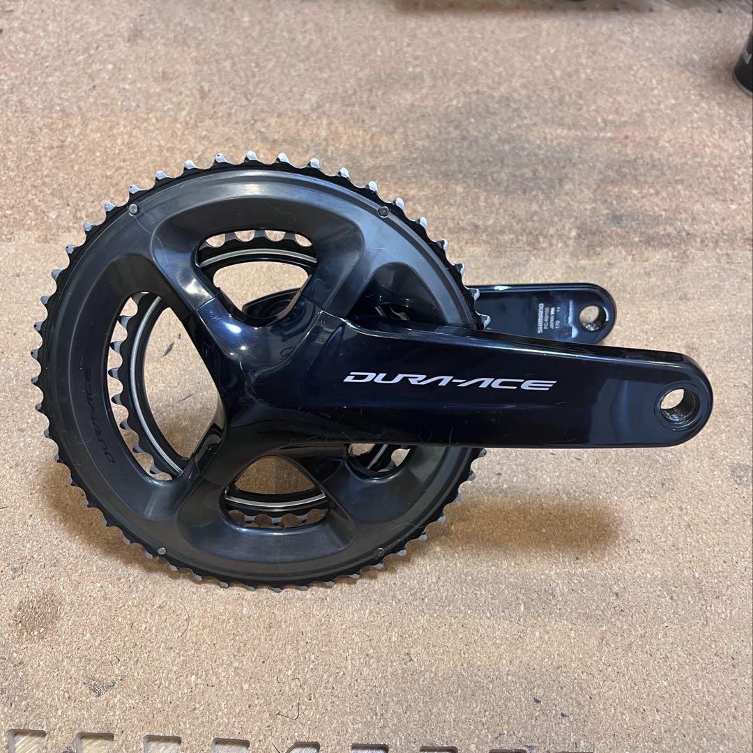 DURA-ACE R9100クランクセット ブラック DURA-ACE R9100クランクセット170mm 50/34T - メルカリ