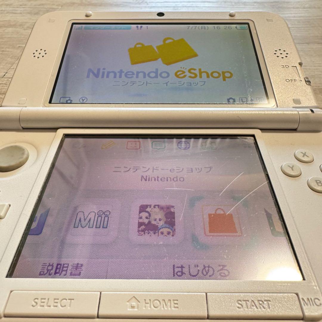 〈ジャンク〉ニンテンドー3DS LL Nintendo｜ニンテンドー3DS LL｜どうぶつの森 仕様｜ジャンク