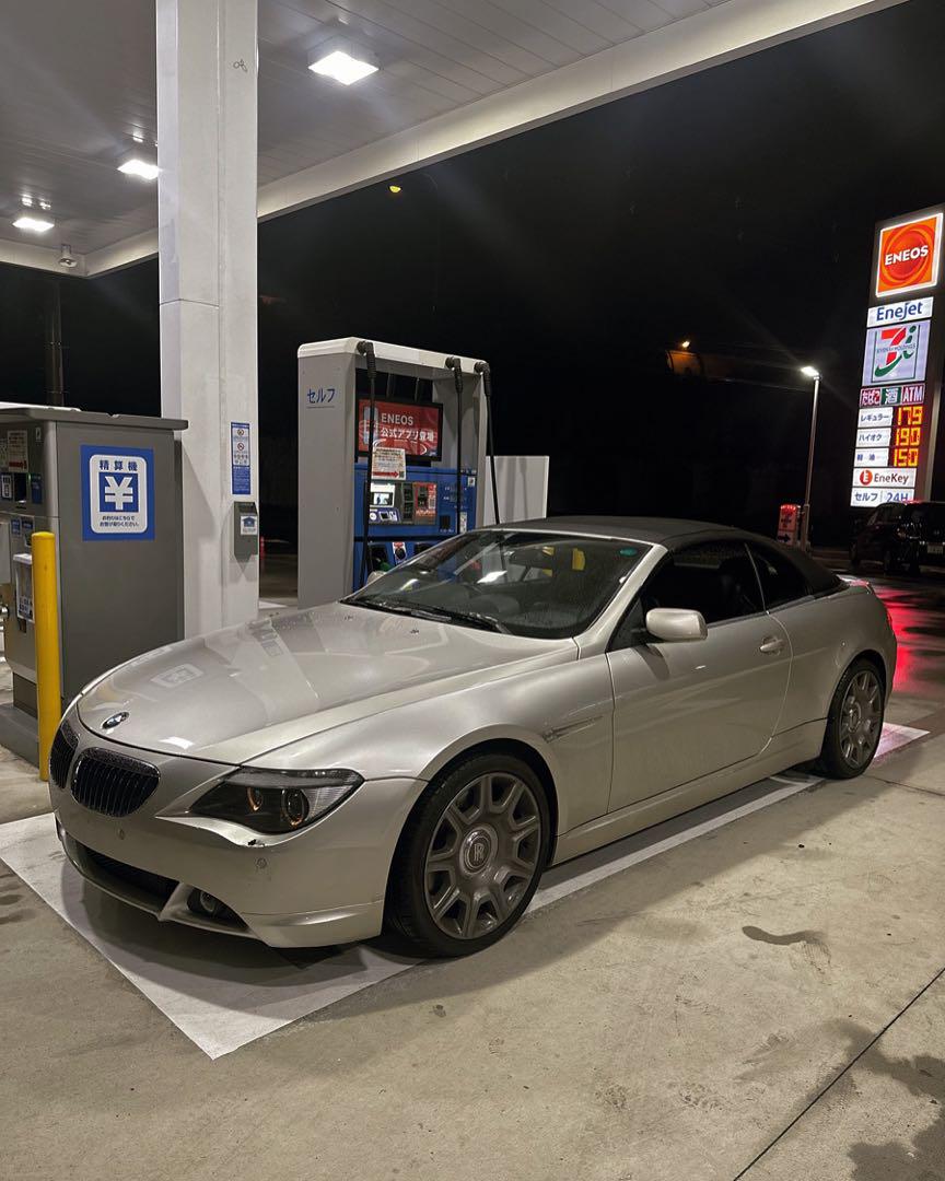 BMW 6シリーズ　E63 E64 V8 オープンカー　カブリオレ　車検付