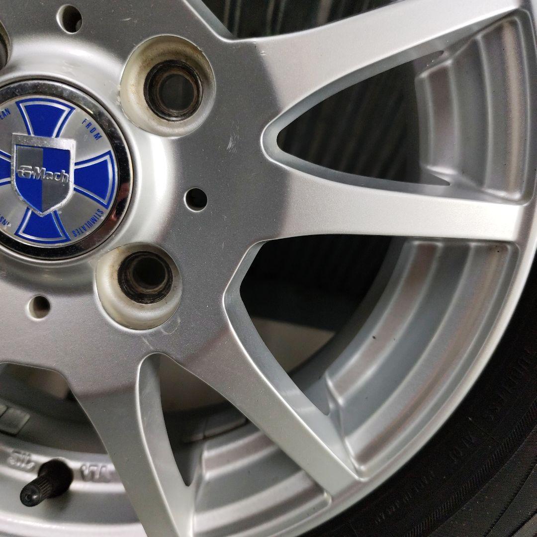 ①155/65R13 夏タイヤ×アルミ セット品 2本