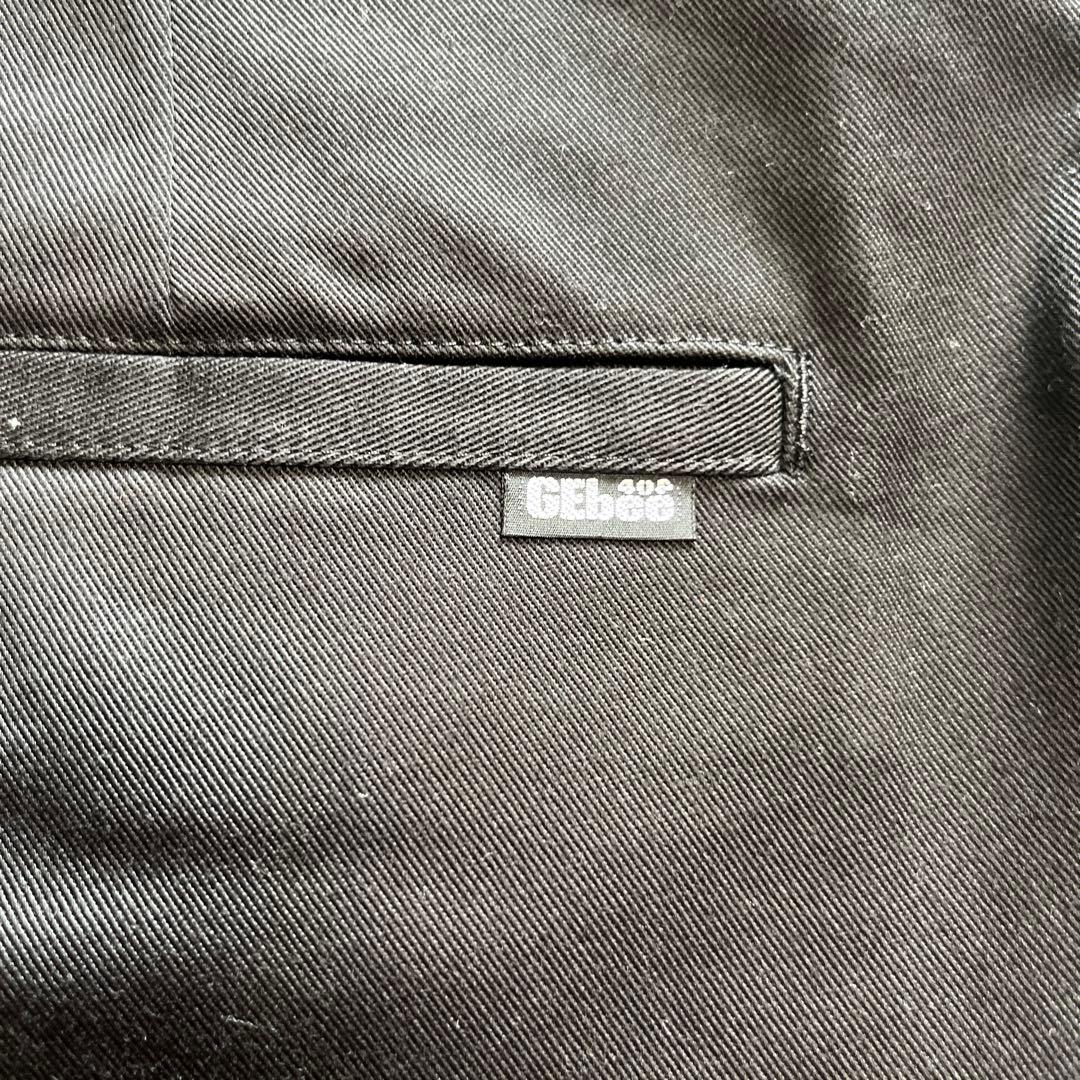 GEbee 404 ブラック ワークパンツ