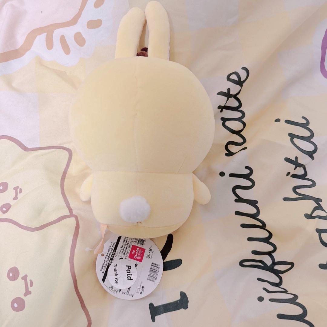 【新品タグ付き】ちいかわ　サンリオキャラクターズ　うさぎ　ポムポム　ぬいぐるみ ちいかわ うさぎ ポムポムプリン ぬいぐるみ