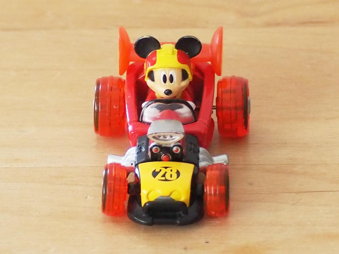 廃盤ディズニートミカ☆ミッキーマウスとロードレーサーズ 2台