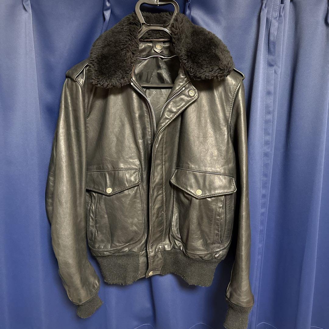 Schott G-1タイプレザージャケットビンテージ 30年以上前の製品タグあり