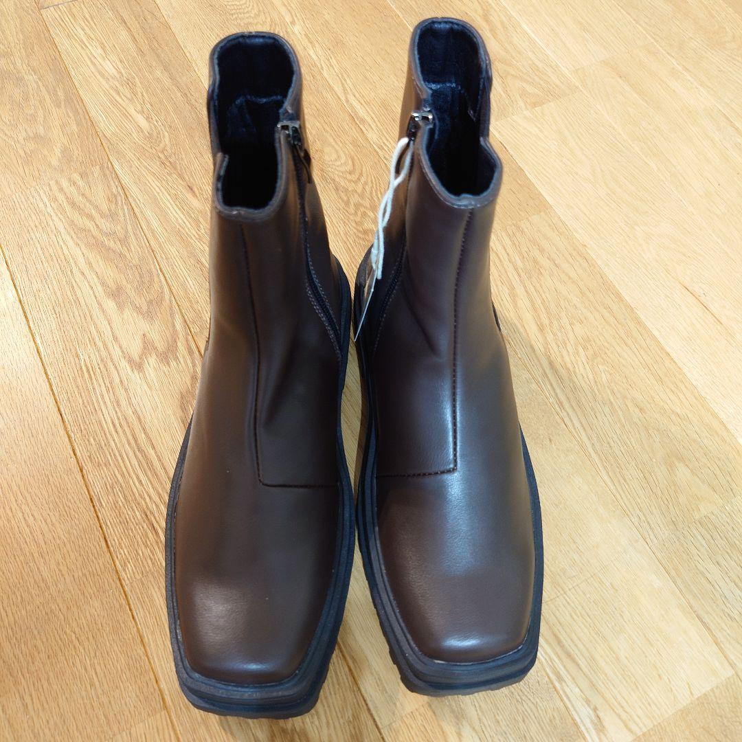 byあしながおじさん☆未使用☆サイドゴアコンバットブーツ