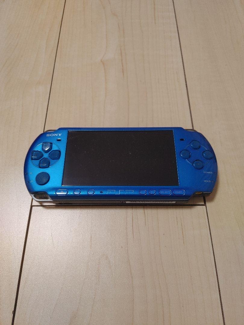 PSP3000本体　ブルー　ジャンク