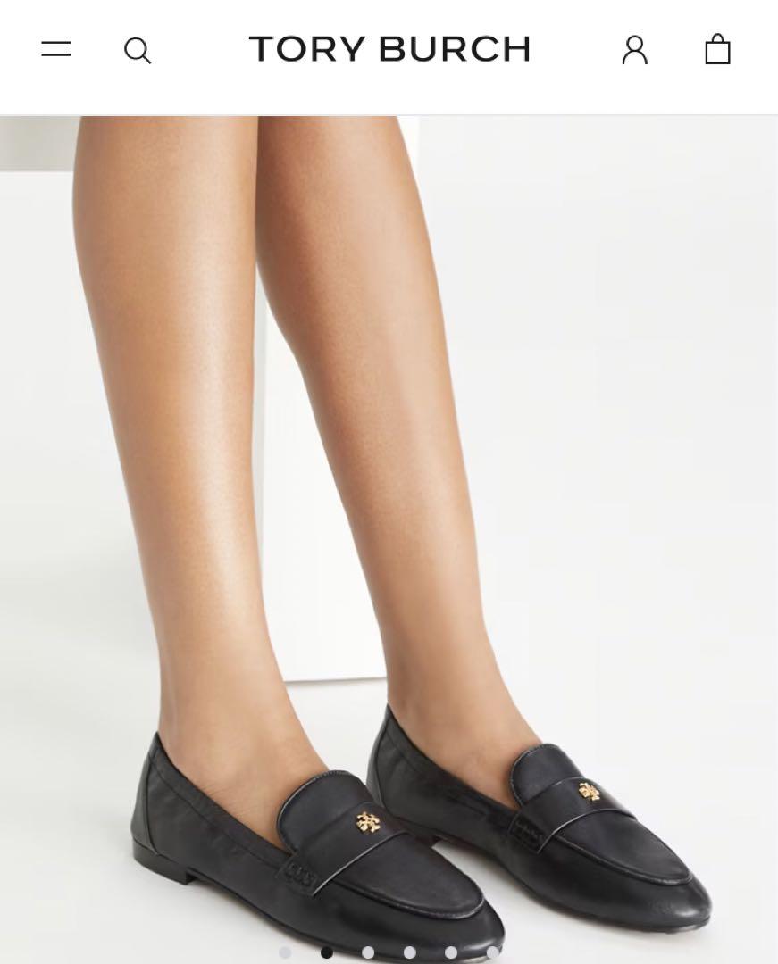 TORY BURCH バレエ ローファー ブラック