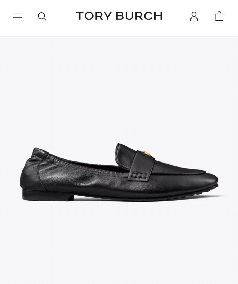 TORY BURCH バレエ ローファー ブラック