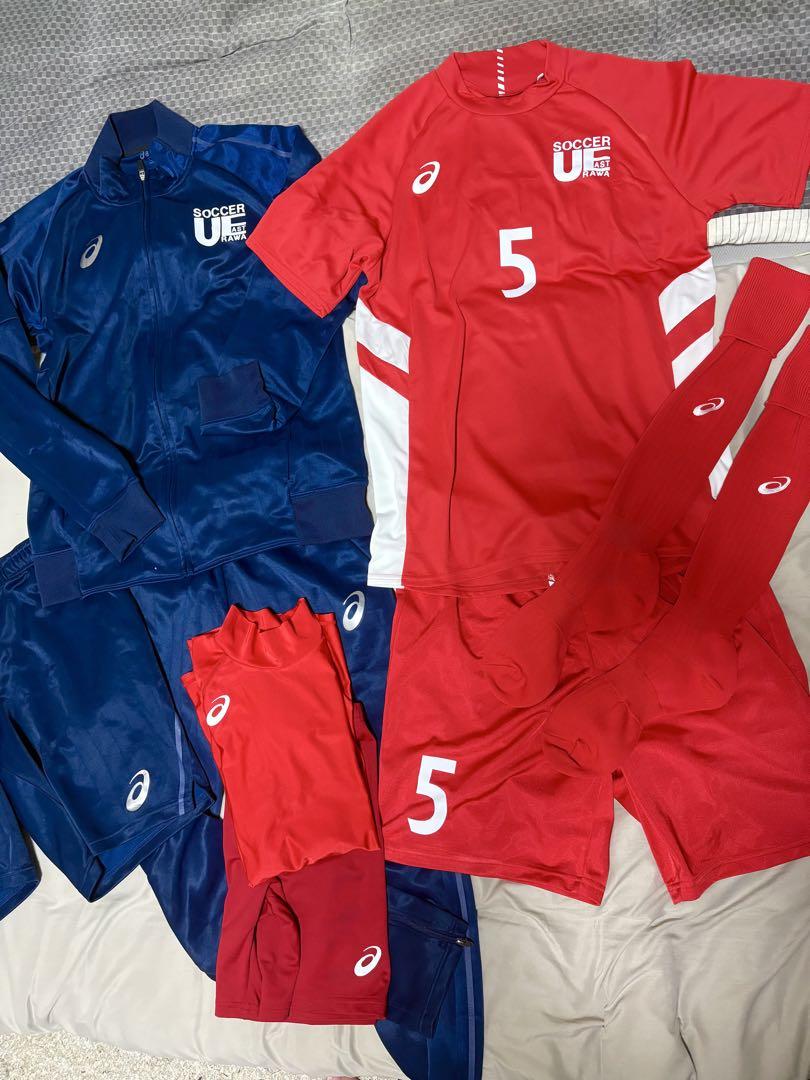 浦和東高校サッカー部 公式戦ユニフォーム LL 支給品 上下セット
