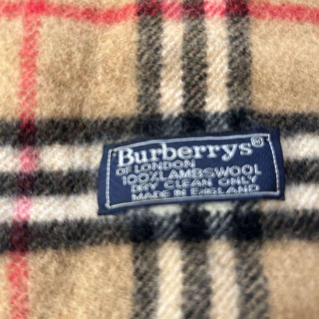 ＢＵＲＢＥＲＲＹ  マフラー　中古自宅保管品ホームクリーニング済み