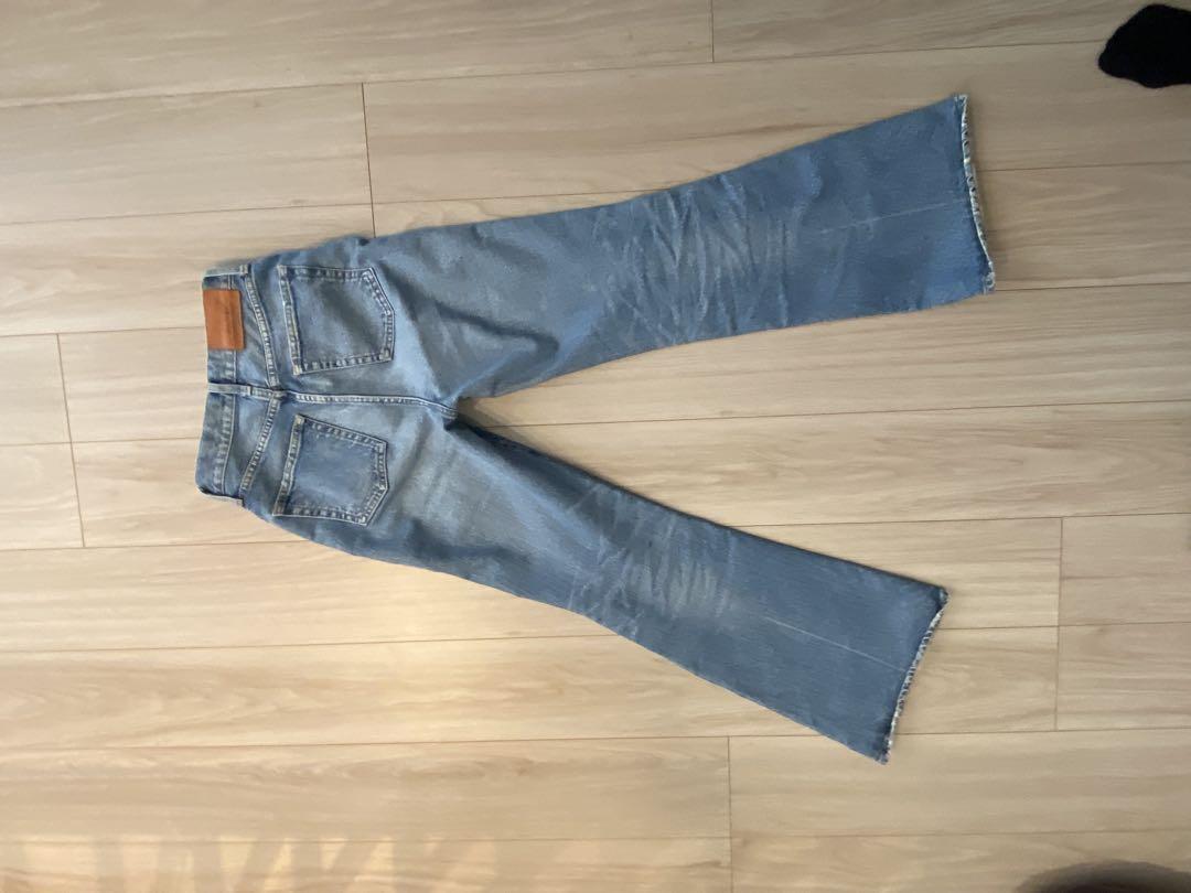 パンツ moussy mvs flare