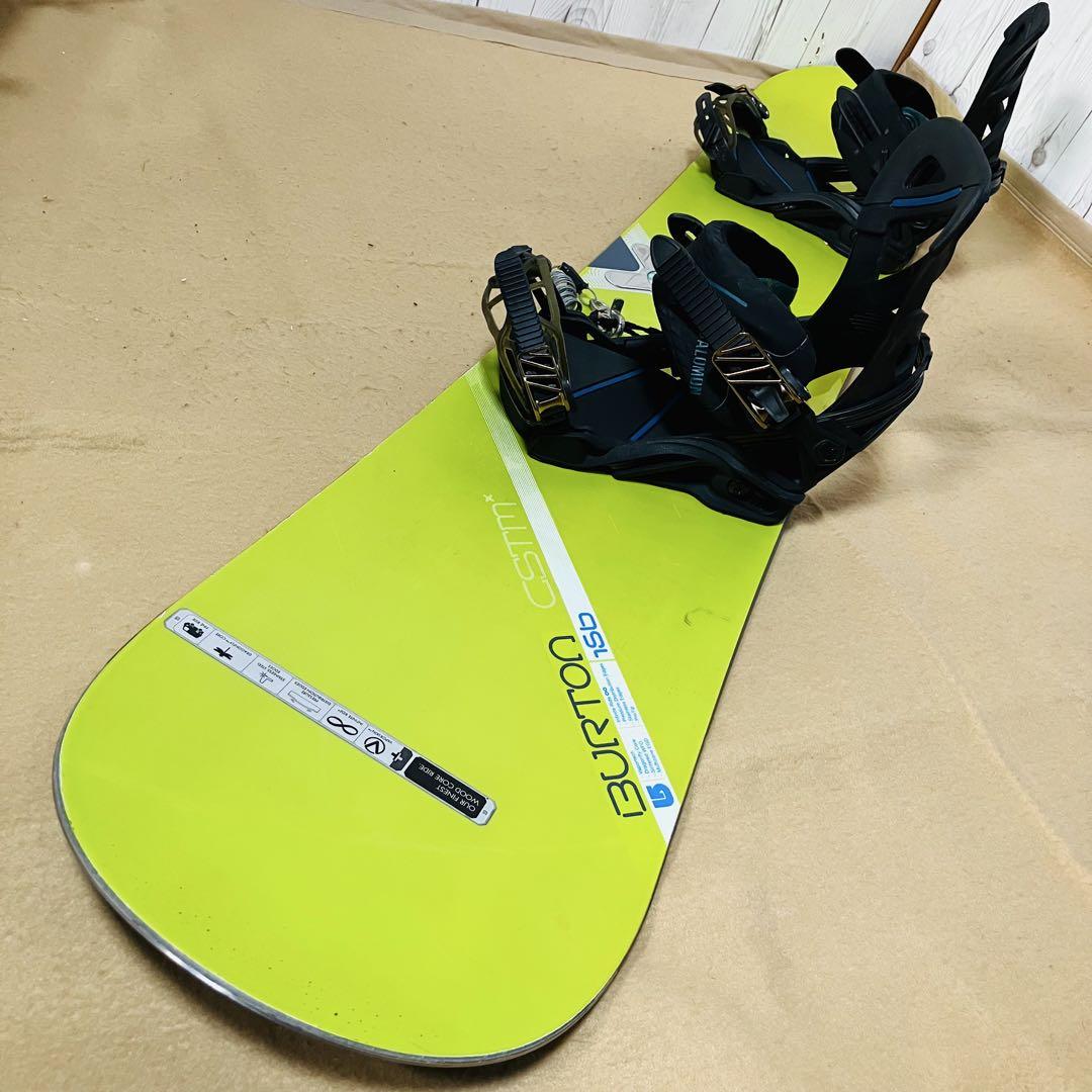 BURTON×SALOMON メンズ 156cm ボード&ビンディングセット