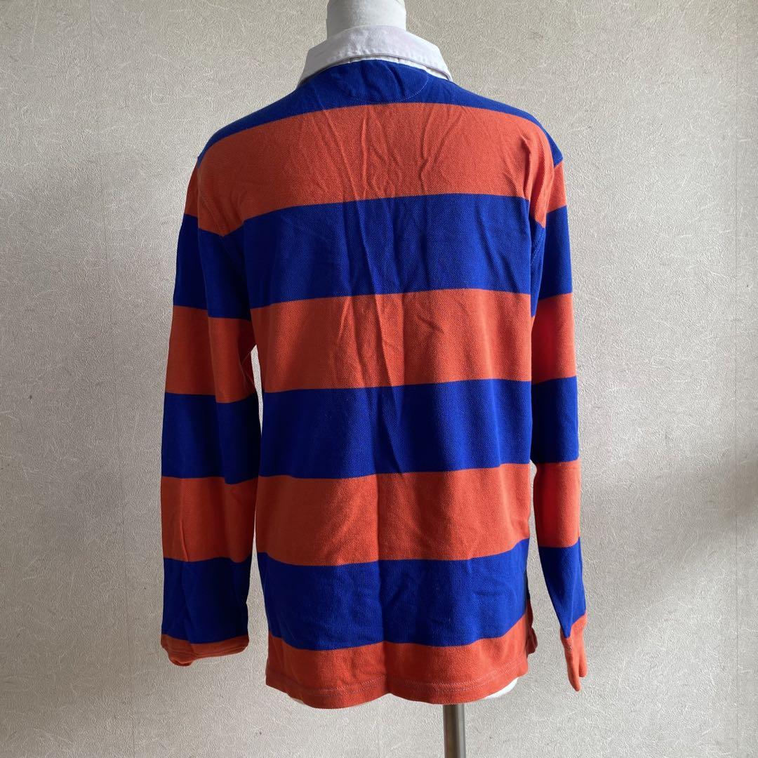 ポロラルフローレン ラガーシャツ　赤 ポロ ラルフローレン ワンポイント コットン ラガーシャツ 赤 XL