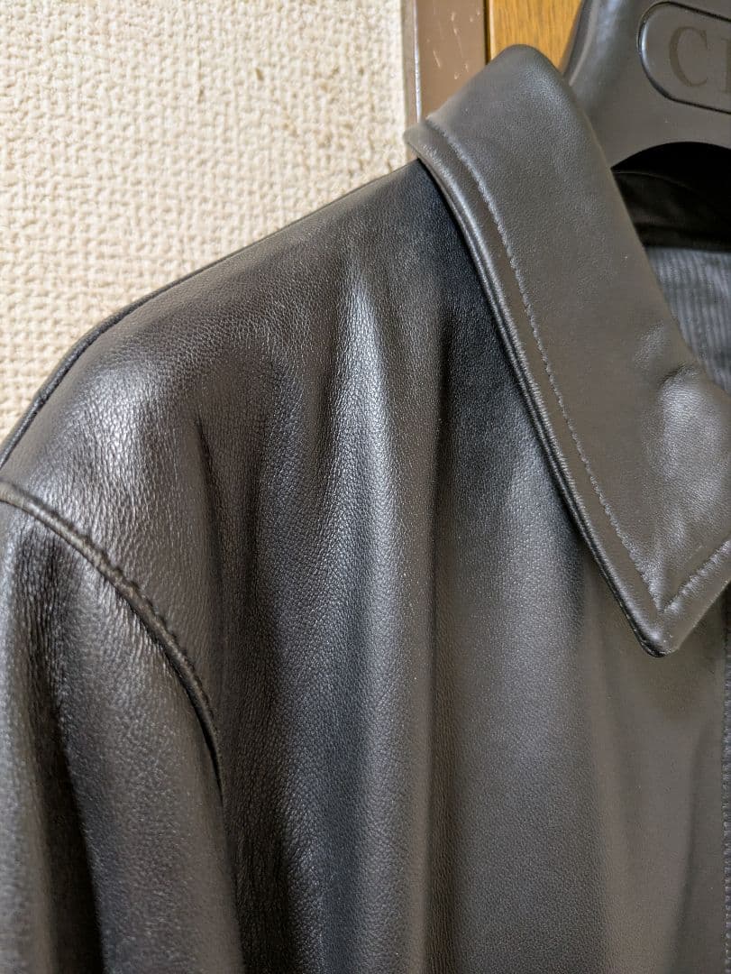 レザーシングルライダースジャケット