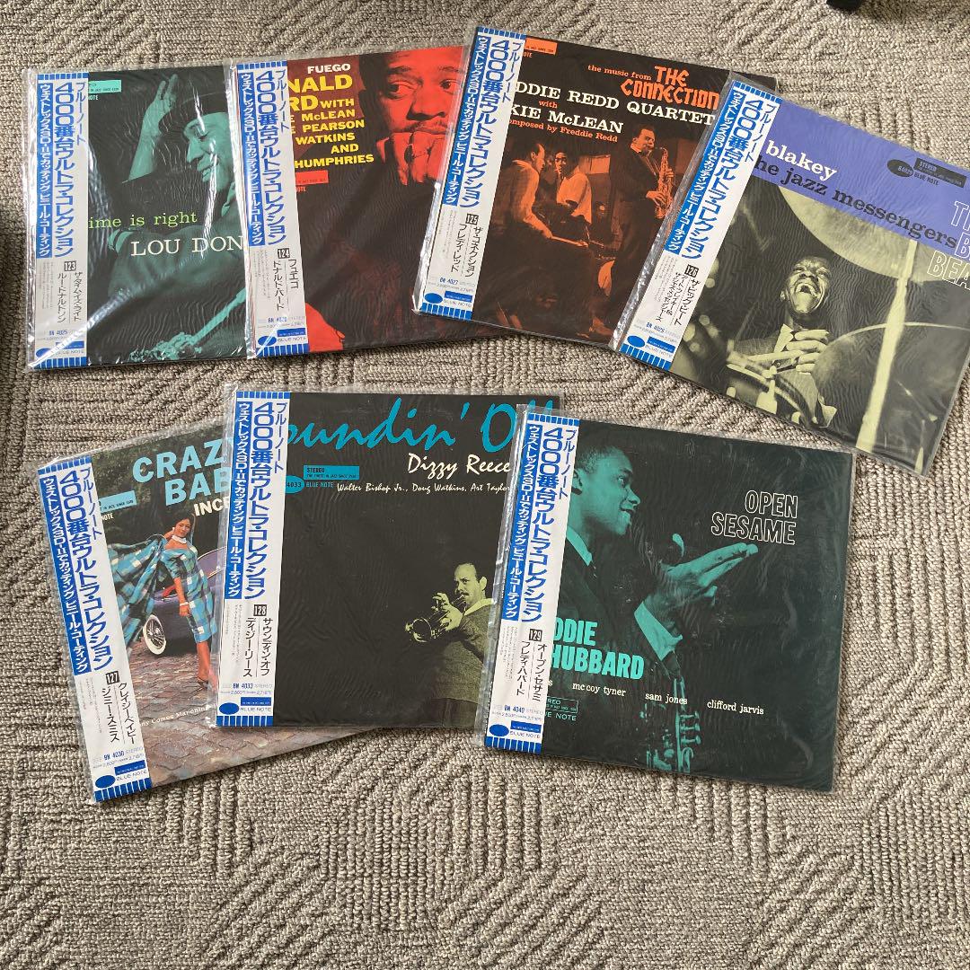 ブルーノート4000番台 レコード 7枚 美品
