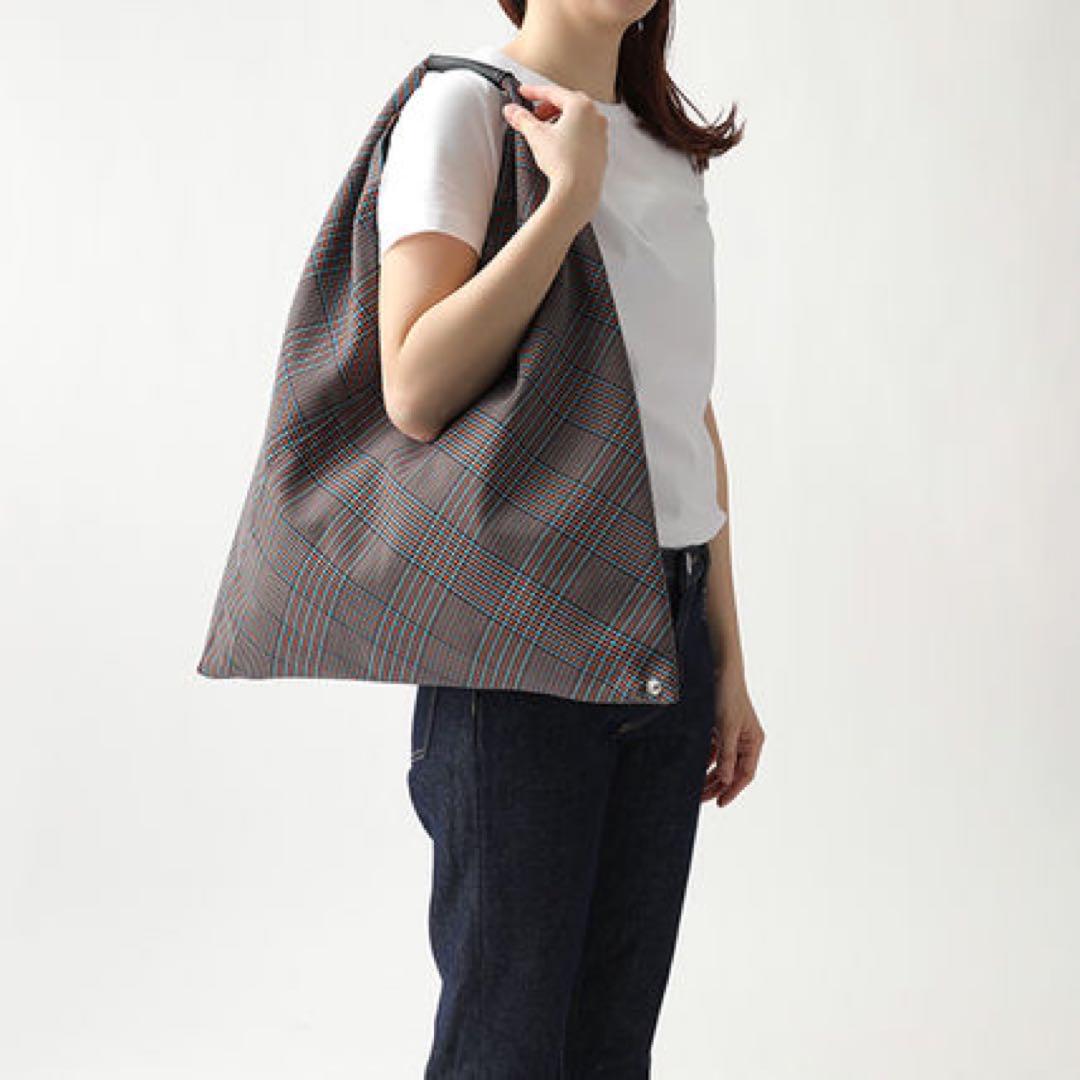 MAISON MARGIELA イタリア製 トートバッグ｜タータンチェック柄 MM6 MAISON MARGIELA タータンチェック トートバッグ