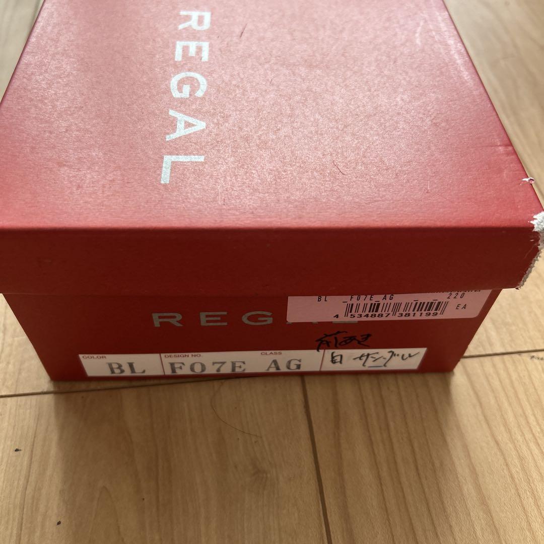 REGAL ホワイトレザー ハイヒール