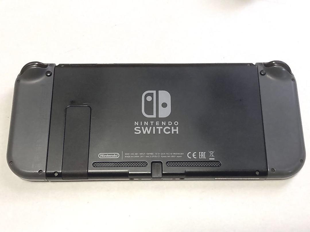 Nintendo Switch ニンテンドースイッチ 本体 グレー ソフト1本付