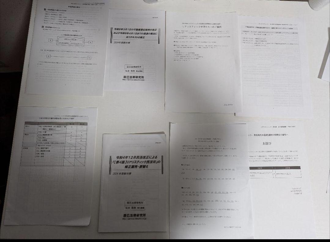 【全科目】2024 リアリスティック司法書士試験講座 全科目 セット 画像5