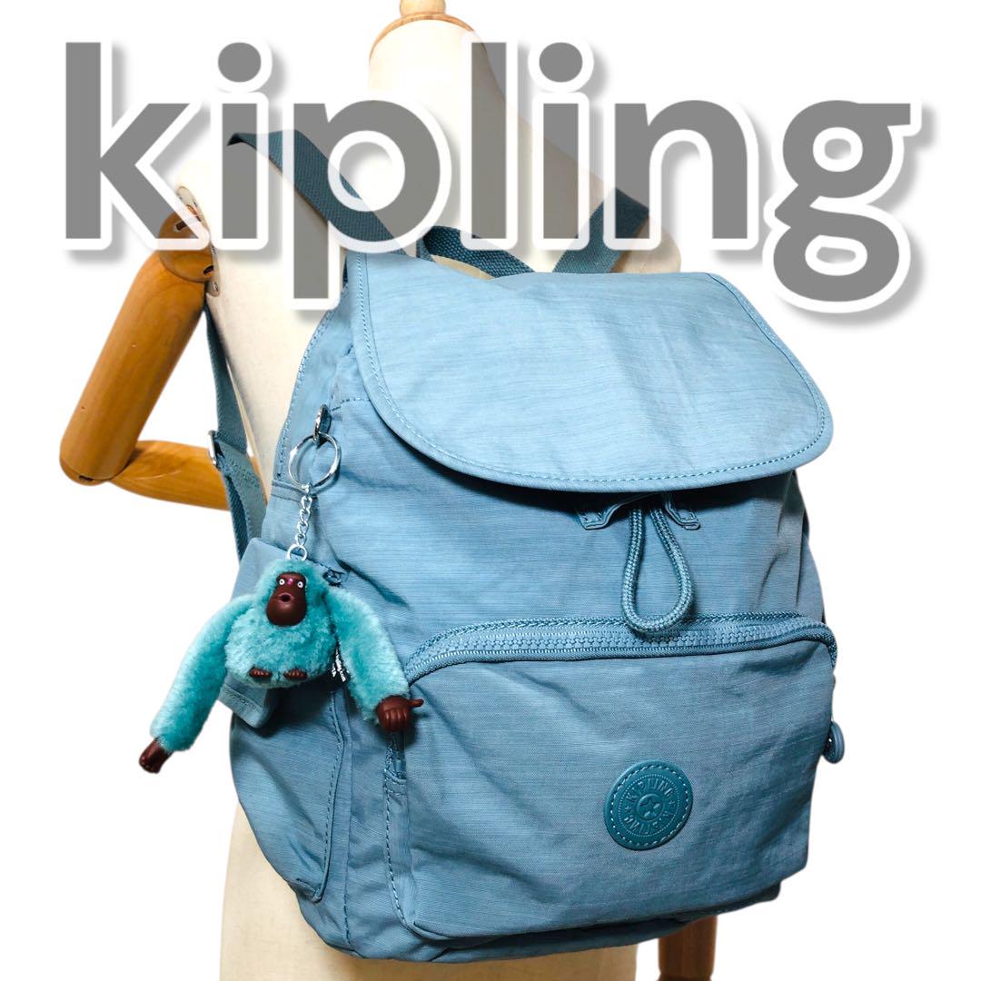美品 kipling キプリング リュック ナイロン CITY PACK S