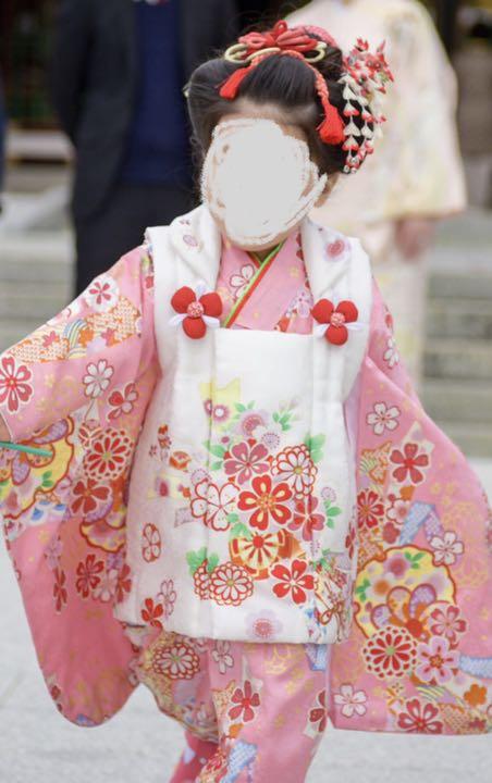 七五三 酷く 3歳 女の子 着物セット