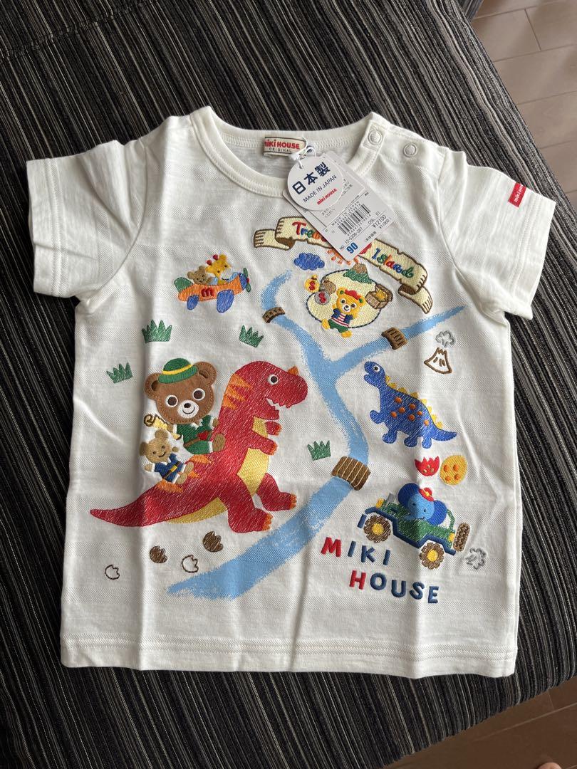 ミキハウス　プッチー冒険半袖Tシャツ 新品　未使用タグ付き