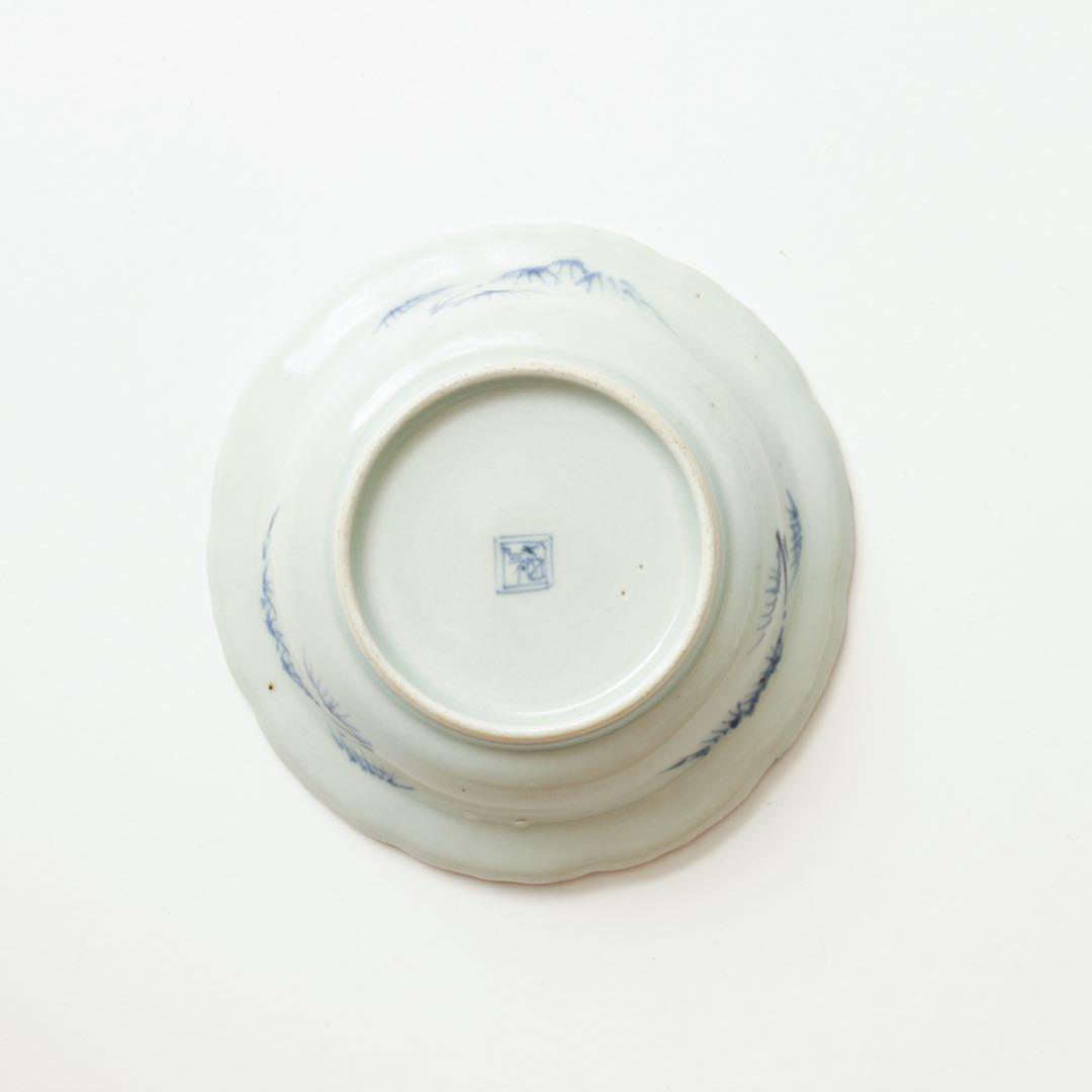 古伊万里　伊万里　江戸　中期　豆皿　小皿 2客セット　金継ぎ　材料 古伊万里 伊万里 江戸 中期 豆皿 小皿 2客セット 金継ぎ 材料