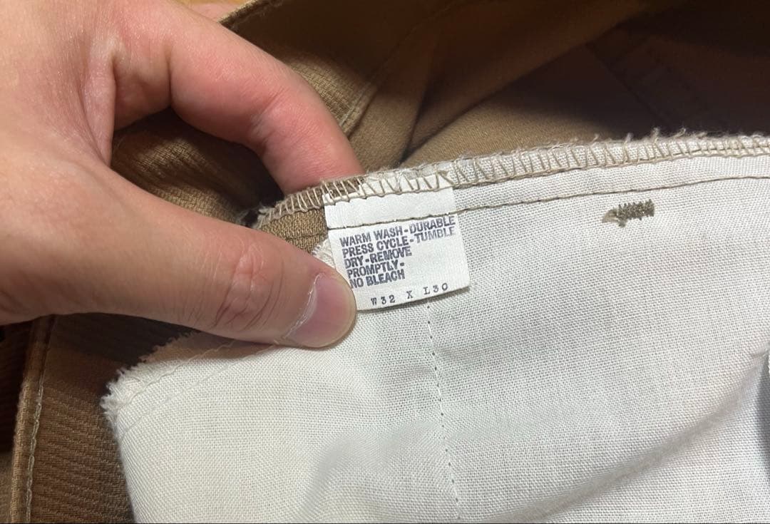 【美品】Levi's スタプレ 70〜80s 32×30ピケ