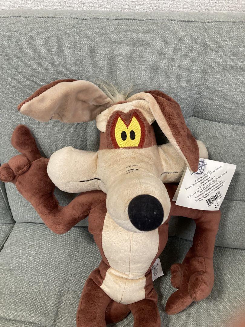 '90s WILE E. COYOTE ワイリーコヨーテ ヴィンテージぬいぐるみ