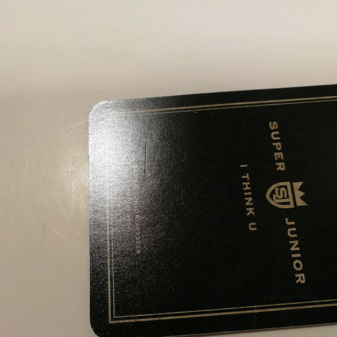 人気100%新品 SUPER JUNIOR I THINK U E.L.F FC限定盤 トレカ付 ZE19m-m27846772853 大人気安い