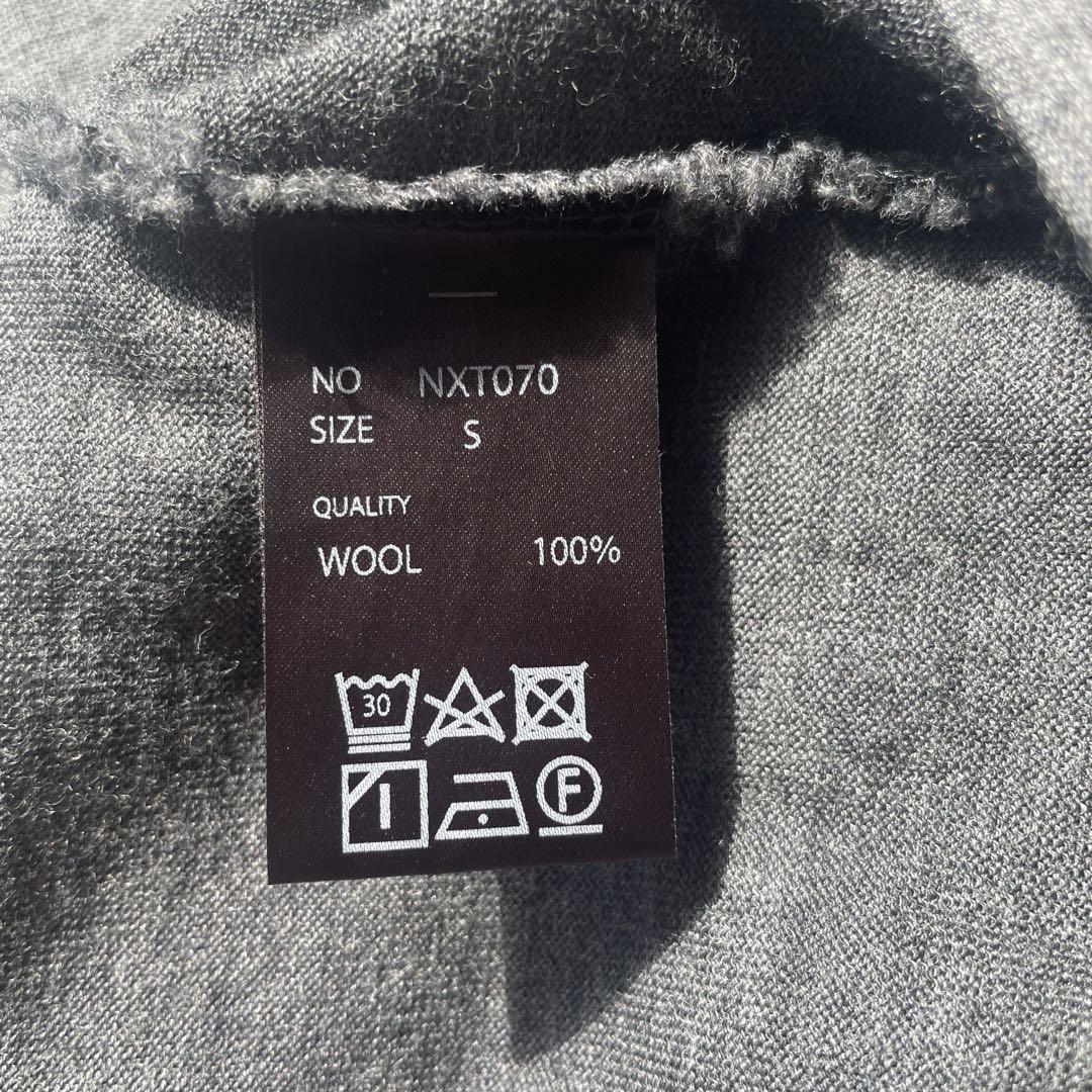 NEXT TRAVELER TOOLS メリノウール100%パーカー