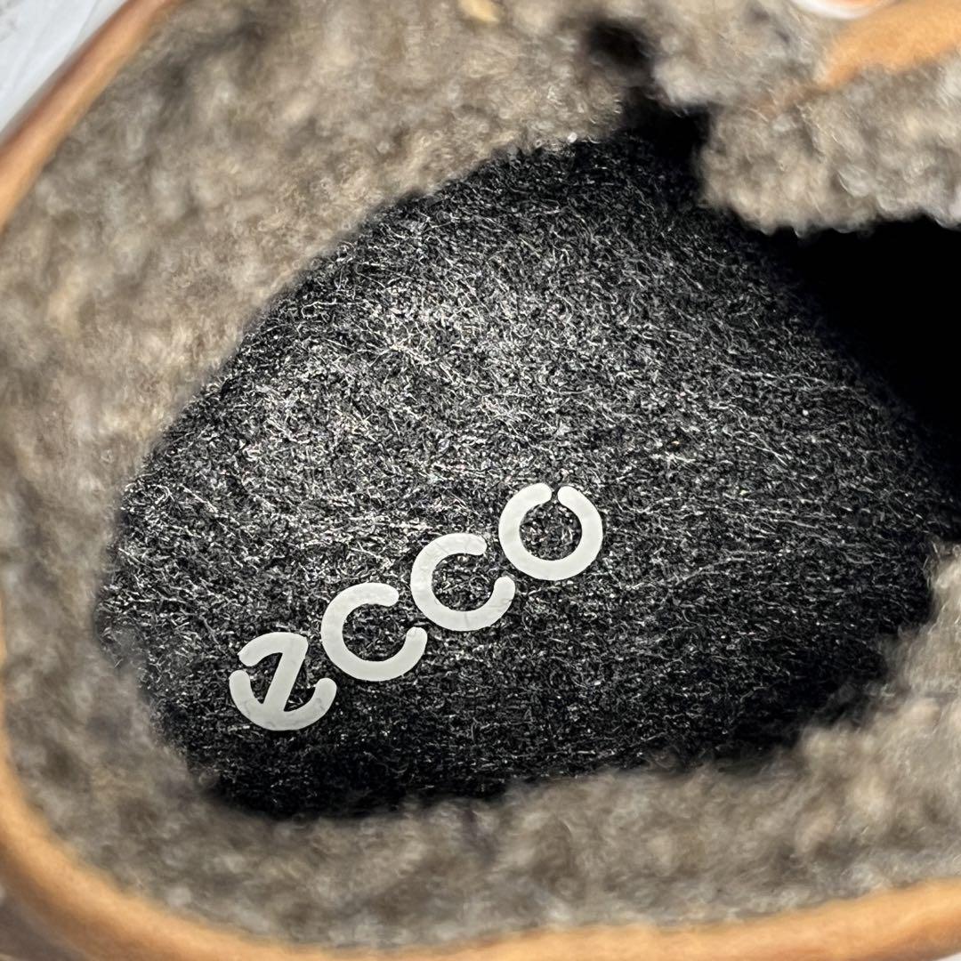 トップブランドのファッション ✨新品✨ ecco 革 ショートブーツ ゴアテックス 【36】 エコー 靴
