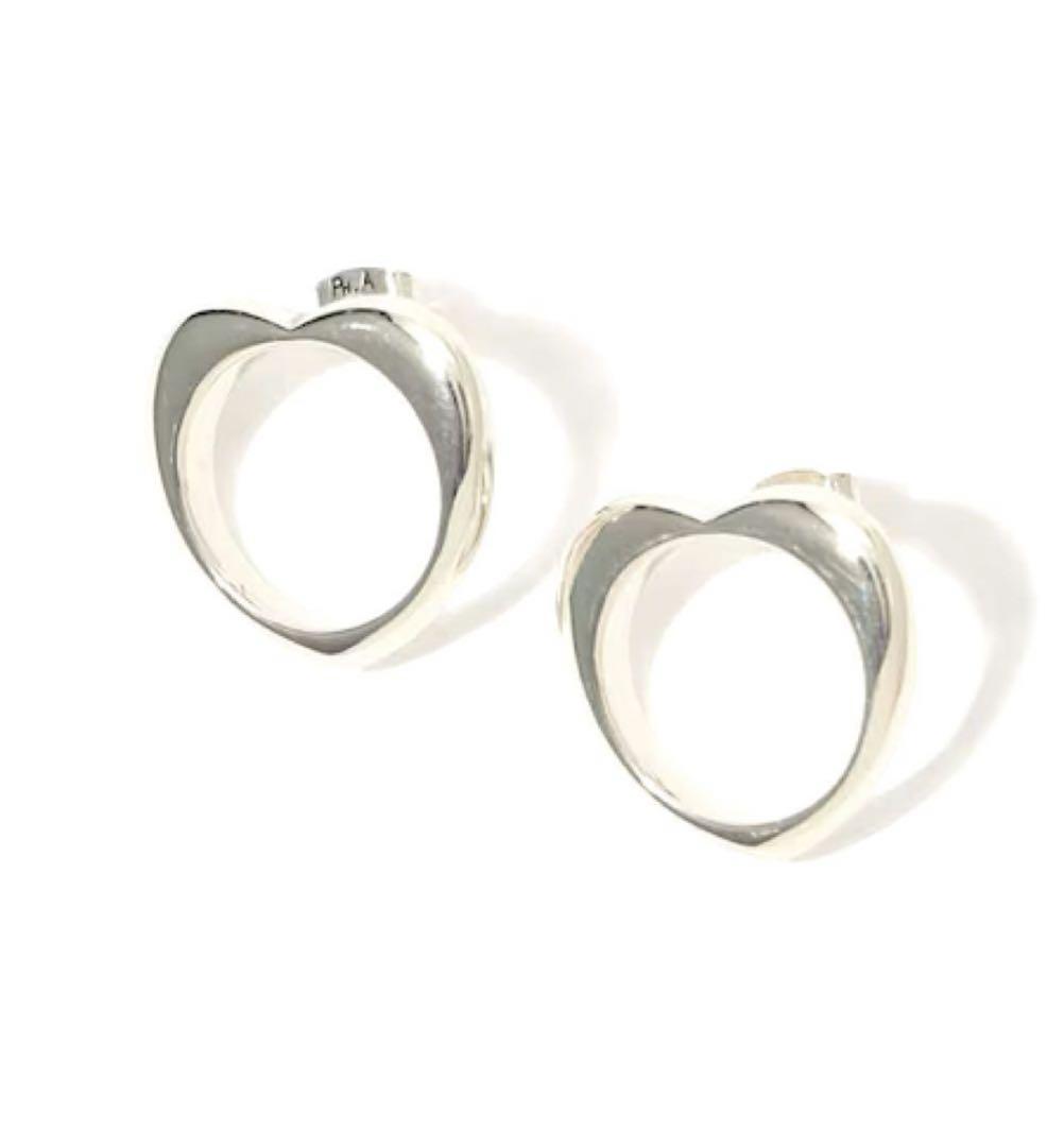 PHILIPPE AUDIBERT ALIZA ハートモチーフピアス美品