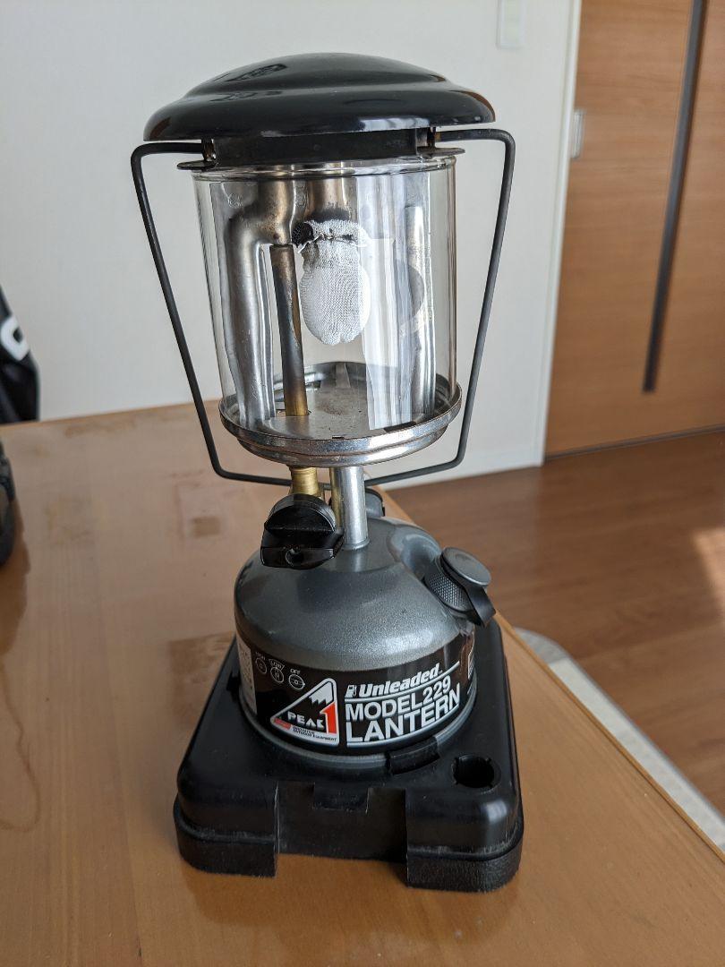 コールマン ガソリンランタン MODEL229 アンレデッドunleaded