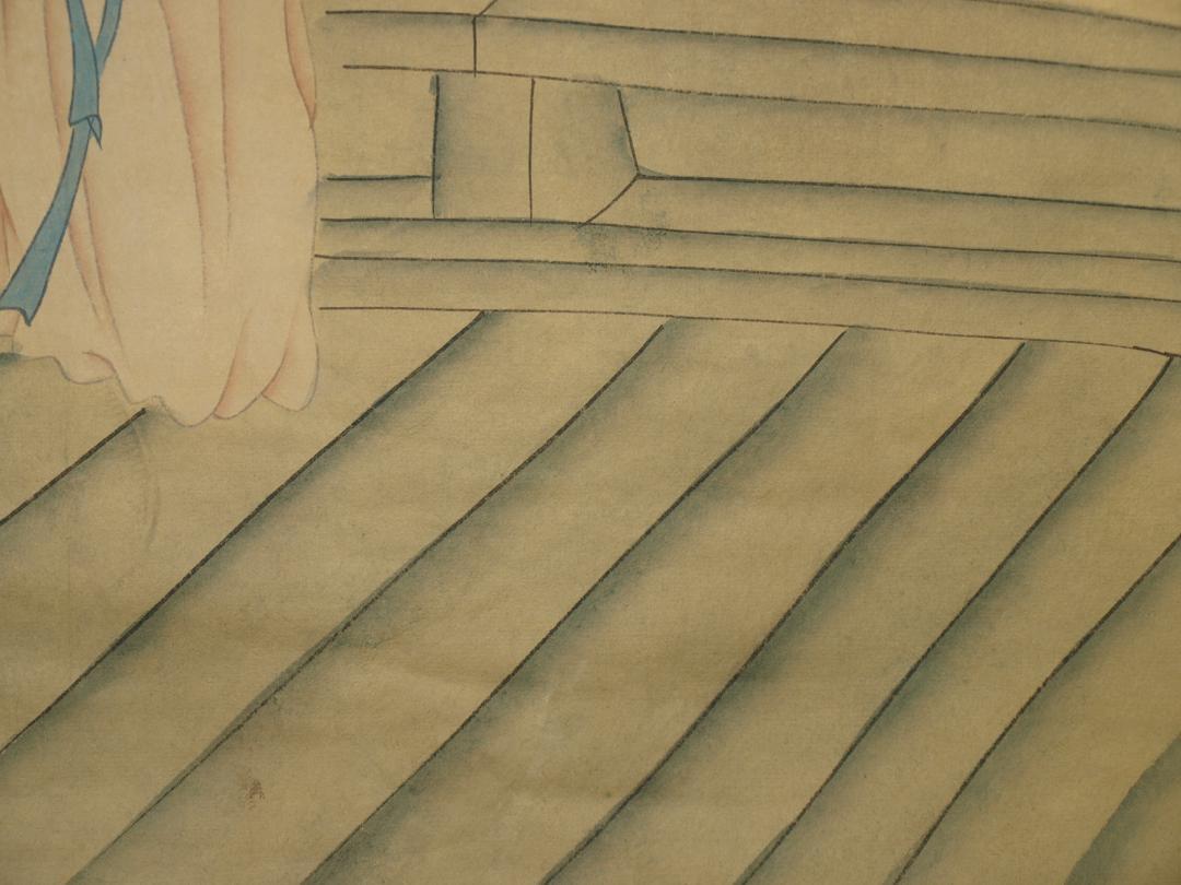 中国明時代の掛軸 激安骨董品 肉筆保証 古美術 BD114A8-1 - メルカリ