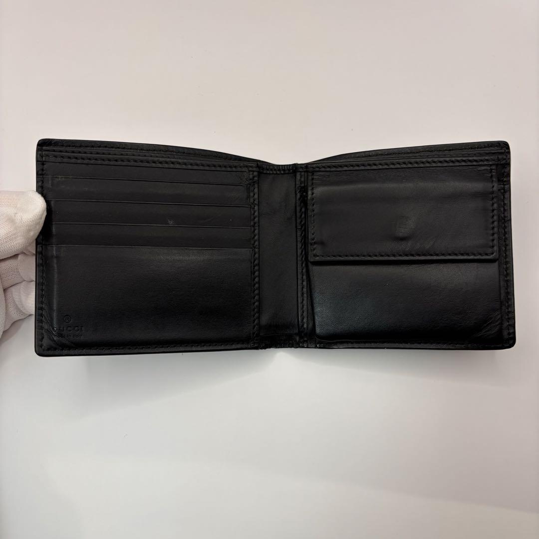 極美品✨グッチ 折り財布 二つ折り GGスプリーム ウルフ 狼