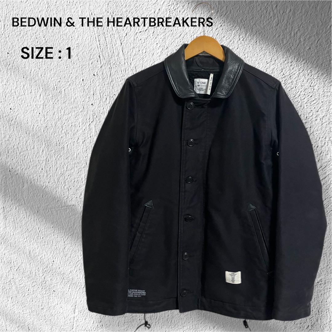 BEDWIN THE HEARTBREAKERS ブラックジャケットサイズ1S BEDWIN THE HEARTBREAKERS