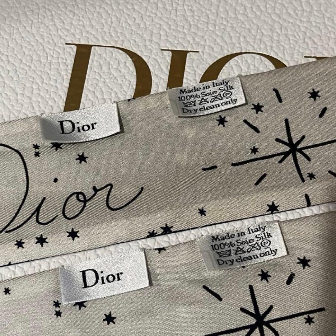 【Christian Dior】未使用級/ディオールブックトートスモール/星座柄 【Christian Dior】未使用級/ディオールブックトートスモール/星座柄