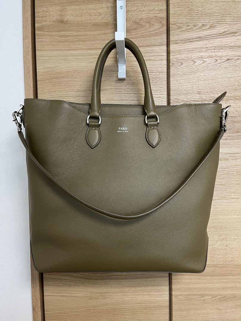 【美品】FARO レザーワンショルダーバッグ