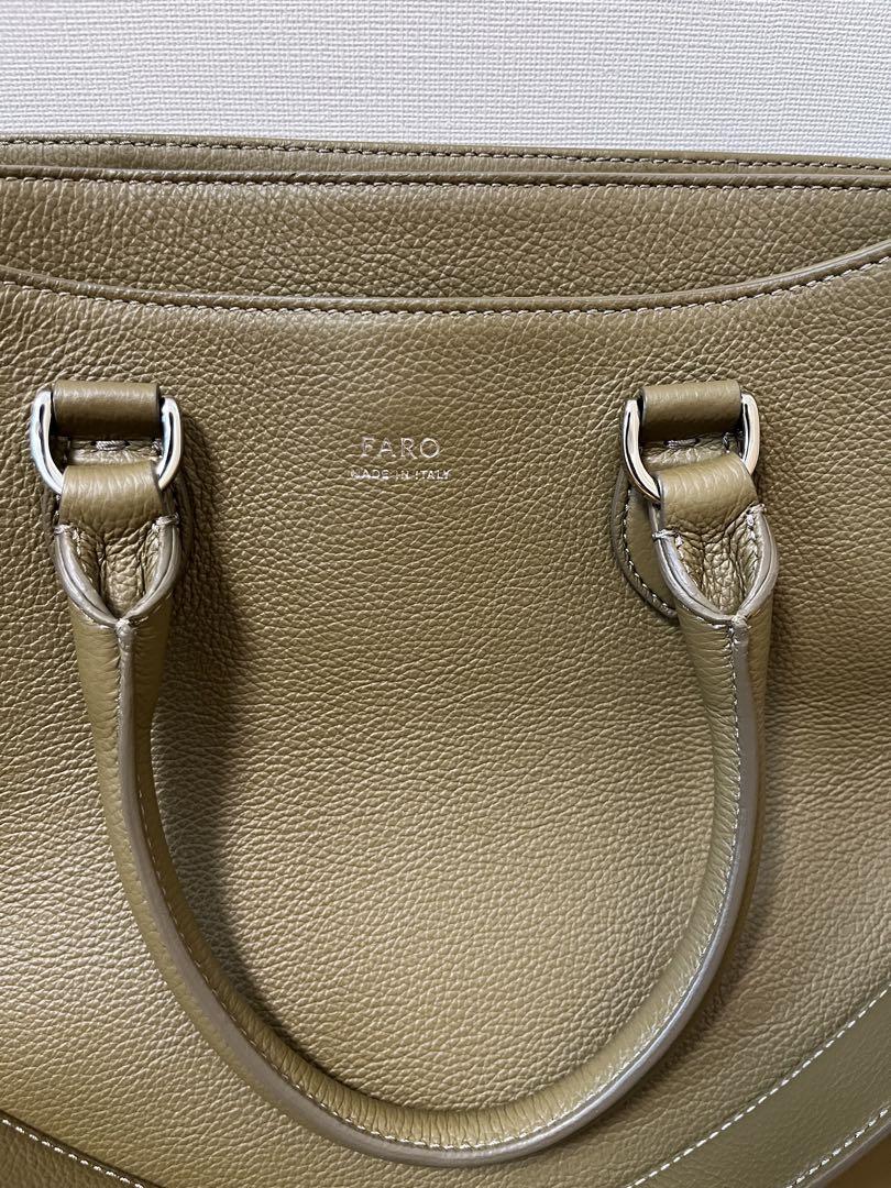 【美品】FARO レザーワンショルダーバッグ